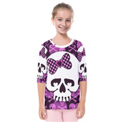 Kids  Quarter Sleeve Raglan T-Shirt 