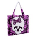 Zipper Medium Tote Bag Front