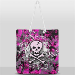 Full Print Rope Handle Tote (Large) 