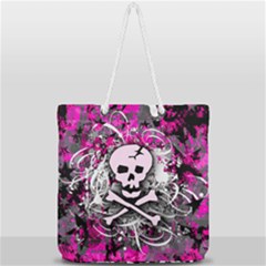 Full Print Rope Handle Tote (Large) 