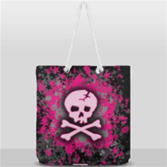 Full Print Rope Handle Tote (Large) 