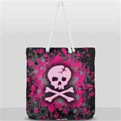 Full Print Rope Handle Tote (Large) 