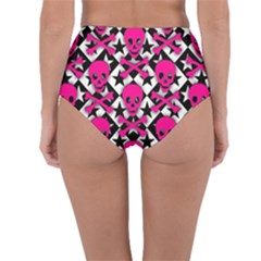 Reversible High-Waist Bikini Bottoms 