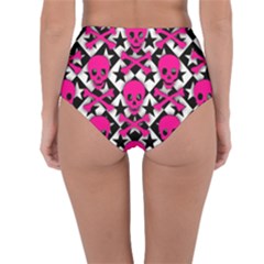 Reversible High-Waist Bikini Bottoms 