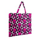 Zipper Large Tote Bag 