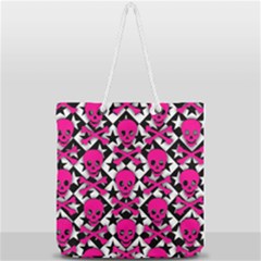 Full Print Rope Handle Tote (Large) 