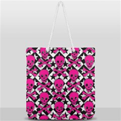 Full Print Rope Handle Tote (Large) 