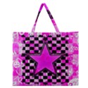 Zipper Large Tote Bag 