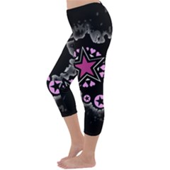 Capri Winter Leggings  Back