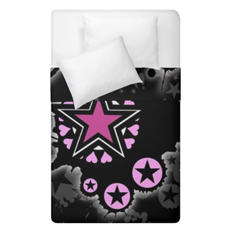 Pink Star Explosion Duvet Cover Double Side (Single Size) from ArtsNow.com