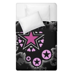 Pink Star Explosion Duvet Cover Double Side (Single Size) from ArtsNow.com