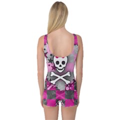 One Piece Boyleg Swimsuit 