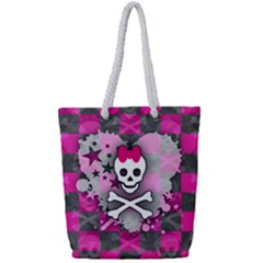 Full Print Rope Handle Tote (Small) 