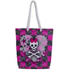 Full Print Rope Handle Tote (Small) 