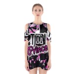 Punk Princess Shoulder Cutout One Piece Dress