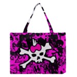 Punk Skull Princess Medium Tote Bag