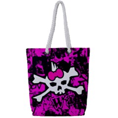 Full Print Rope Handle Tote (Small) 