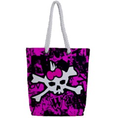 Full Print Rope Handle Tote (Small) 