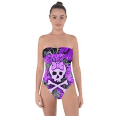 Tie Back One Piece Swimsuit 