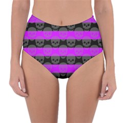 Reversible High-Waist Bikini Bottoms 