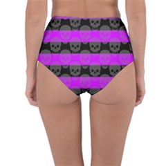 Reversible High-Waist Bikini Bottoms 