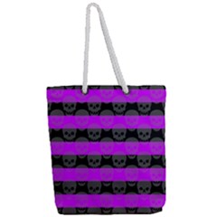 Full Print Rope Handle Tote (Large) 