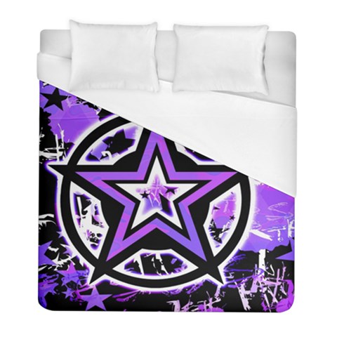 Purple Star Duvet Cover (Full/ Double Size) from ArtsNow.com