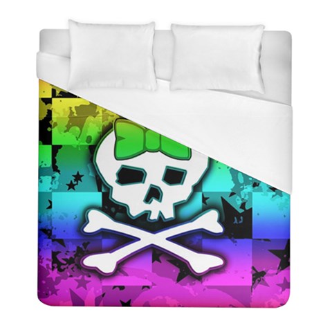 Rainbow Skull Duvet Cover (Full/ Double Size) from ArtsNow.com