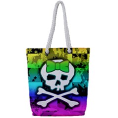 Full Print Rope Handle Tote (Small) 