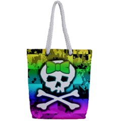 Full Print Rope Handle Tote (Small) 