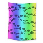 Rainbow Skull Collection Medium Tapestry