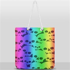 Full Print Rope Handle Tote (Large) 