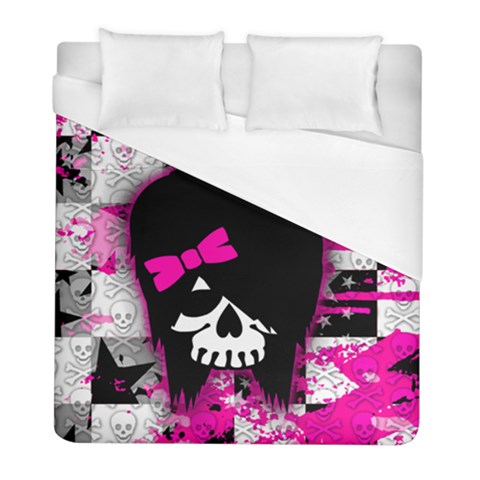 Scene Kid Girl Skull Duvet Cover (Full/ Double Size) from ArtsNow.com