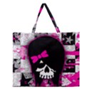 Zipper Large Tote Bag 