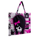 Zipper Large Tote Bag 