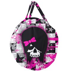 Giant Round Zipper Tote 