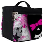 Scene Kid Girl Skull Make Up Travel Bag (Big)