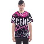 Scene Queen Men s Sports Mesh Tee