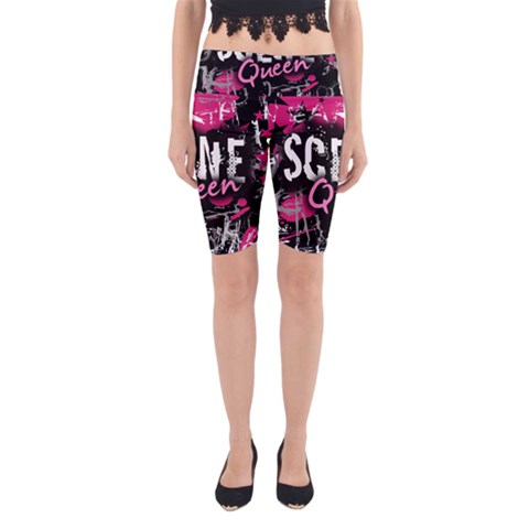 Scene Queen Yoga Cropped Leggings from ArtsNow.com