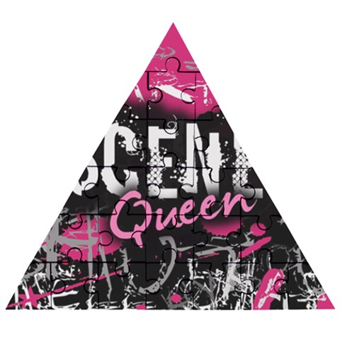 Scene Queen Wooden Puzzle Triangle from ArtsNow.com