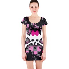 Short Sleeve Bodycon Dress Front