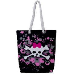 Full Print Rope Handle Tote (Small) 