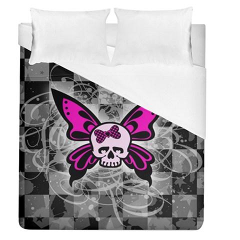 Skull Butterfly Duvet Cover (Queen Size) from ArtsNow.com