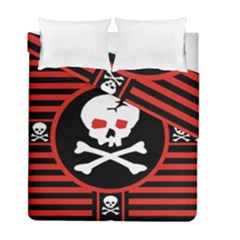 Skull Cross Duvet Cover Double Side (Full/ Double Size) from ArtsNow.com