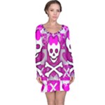 Skull Princess Long Sleeve Nightdress