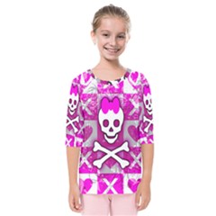 Kids  Quarter Sleeve Raglan T-Shirt 