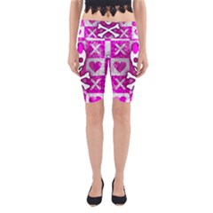 Skull Princess Yoga Cropped Leggings from ArtsNow.com