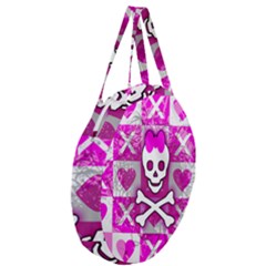 Giant Round Zipper Tote 