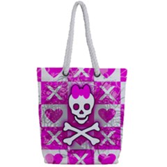 Full Print Rope Handle Tote (Small) 