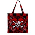 Zipper Grocery Tote Bag 